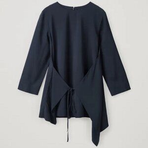 NWT COS Asymmetric Wrap Top